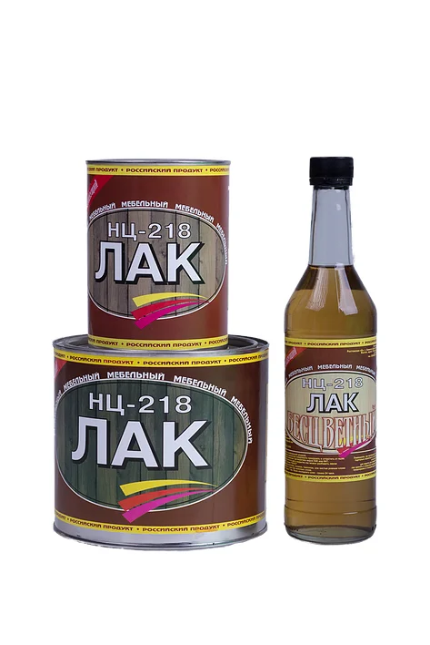 Лак НЦ-218 Бесцветный 0,5л, Экокласс